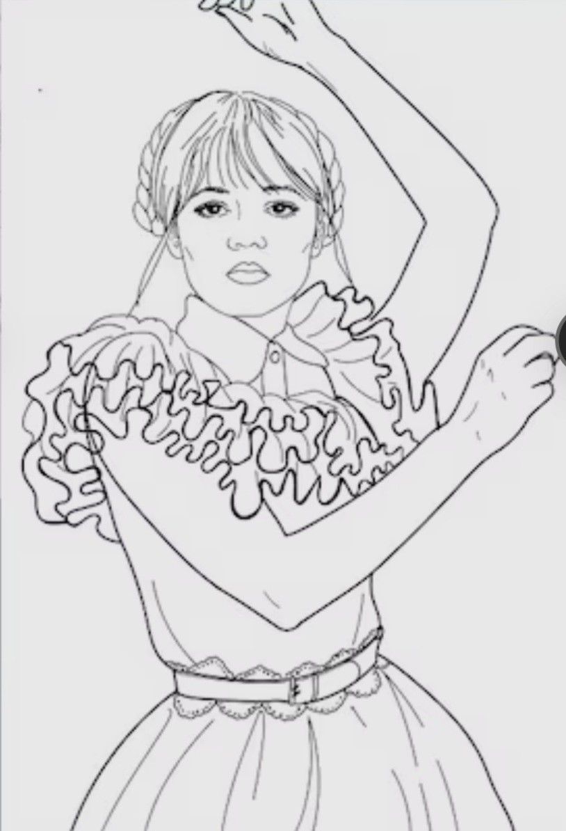 Dancers Coloring Pages Free Printable 94