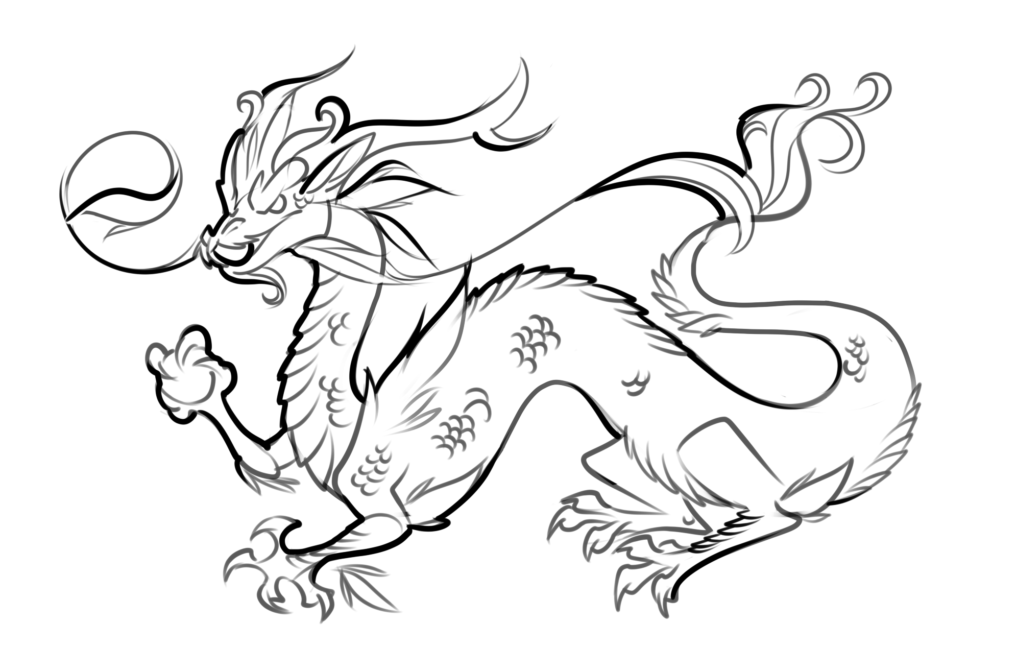 Dragon Coloring Pages for Adults Unique 198