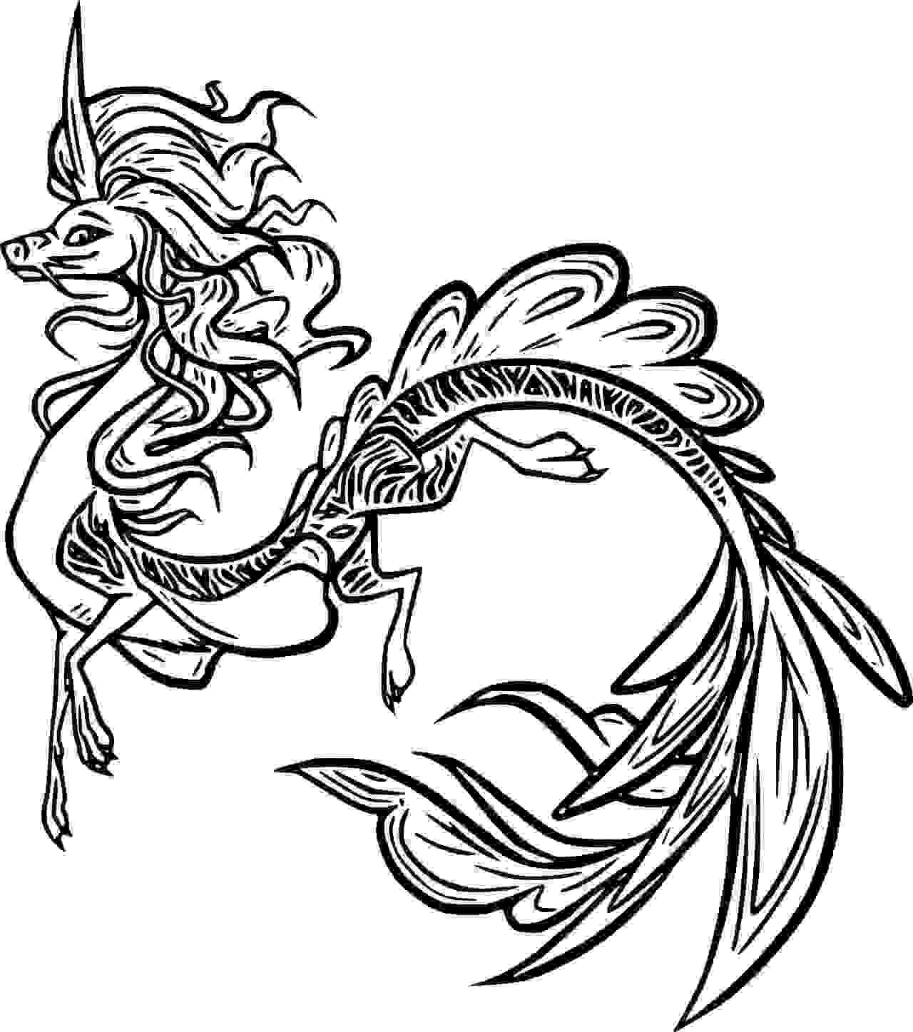 Dragon Coloring Pages for Adults Unique 3