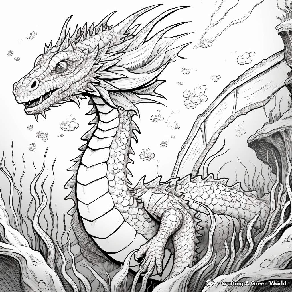 Dragon Coloring Pages for Adults Unique 5