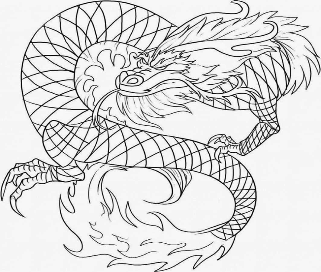 Dragon Coloring Pages for Adults Unique 9