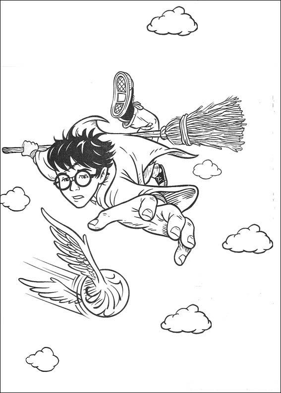 Harry Potter Coloring Pages Printables 11