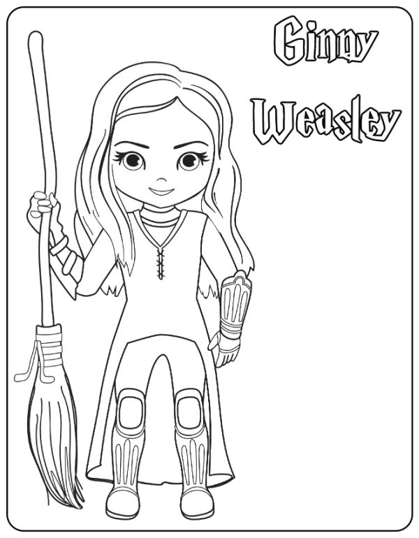 Harry Potter Coloring Pages Printables 15