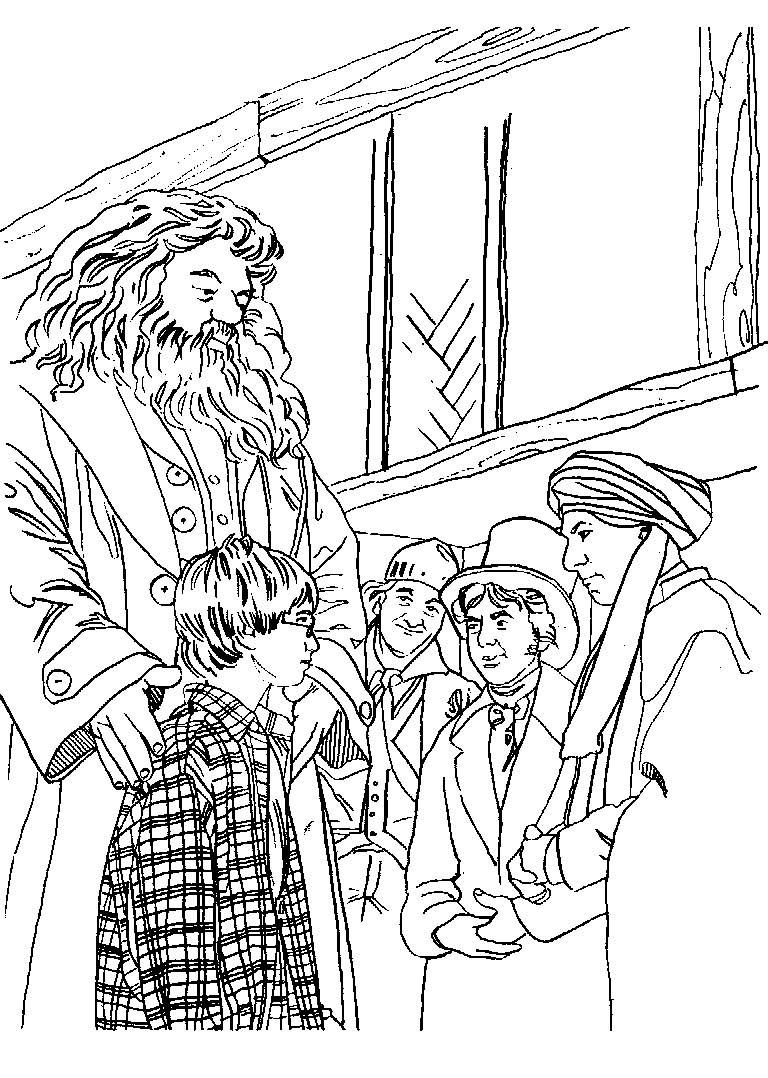 Harry Potter Coloring Pages Printables 2