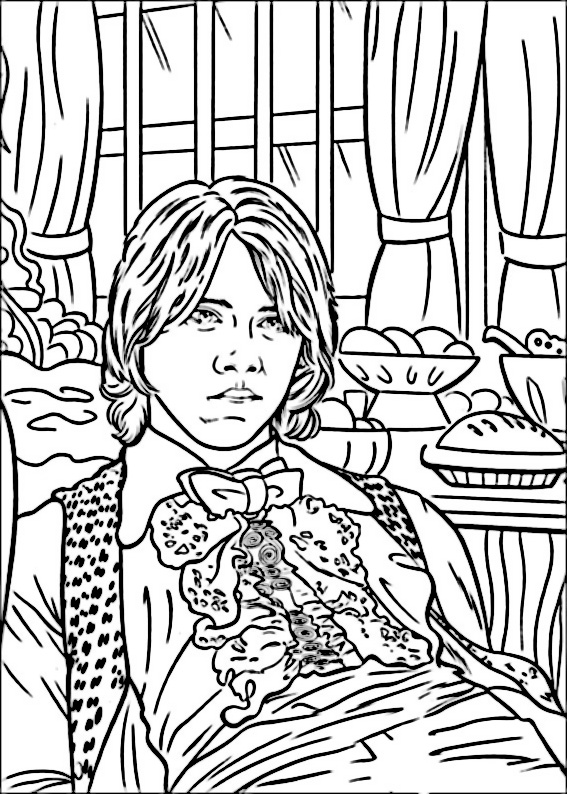 Harry Potter Coloring Pages Printables 85