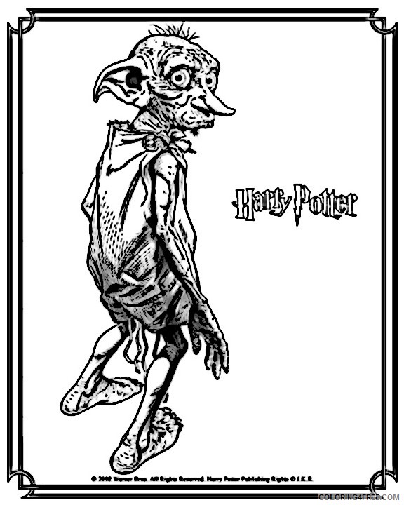 Harry Potter Coloring Pages Printables 88