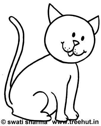 Kitten Coloring Pages Free Printable 16