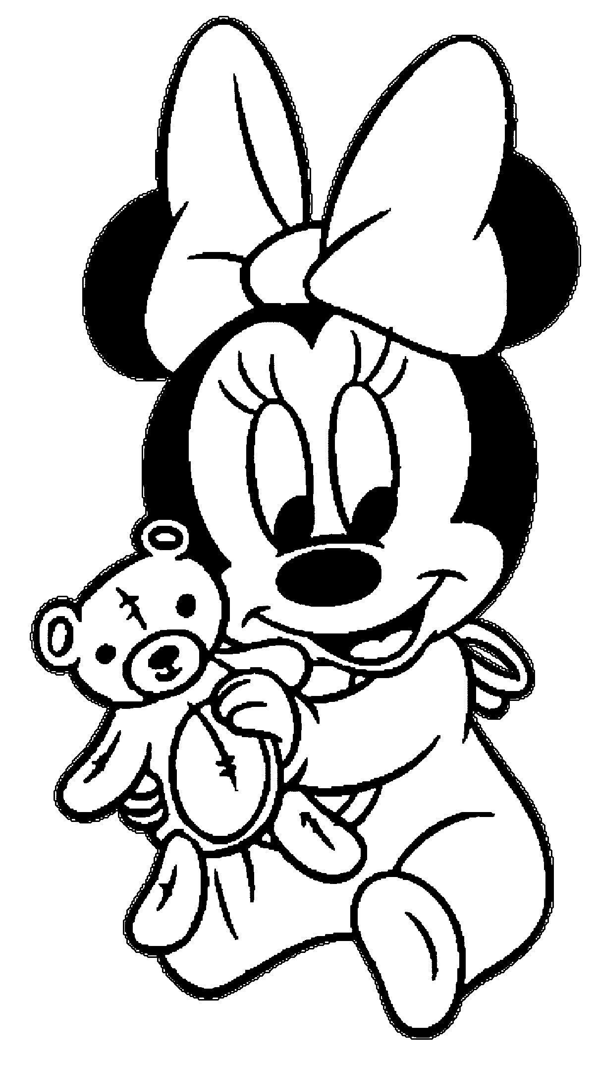 Minnie Mouse Coloring Pages Printables 39