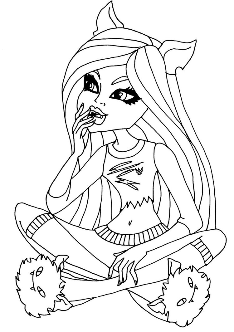 Monster Coloring Pages Printables 104