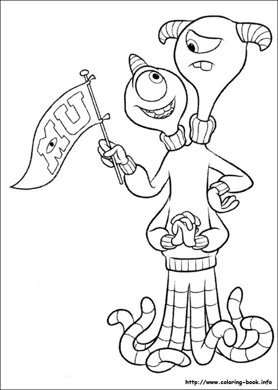 Monster Coloring Pages Printables 107