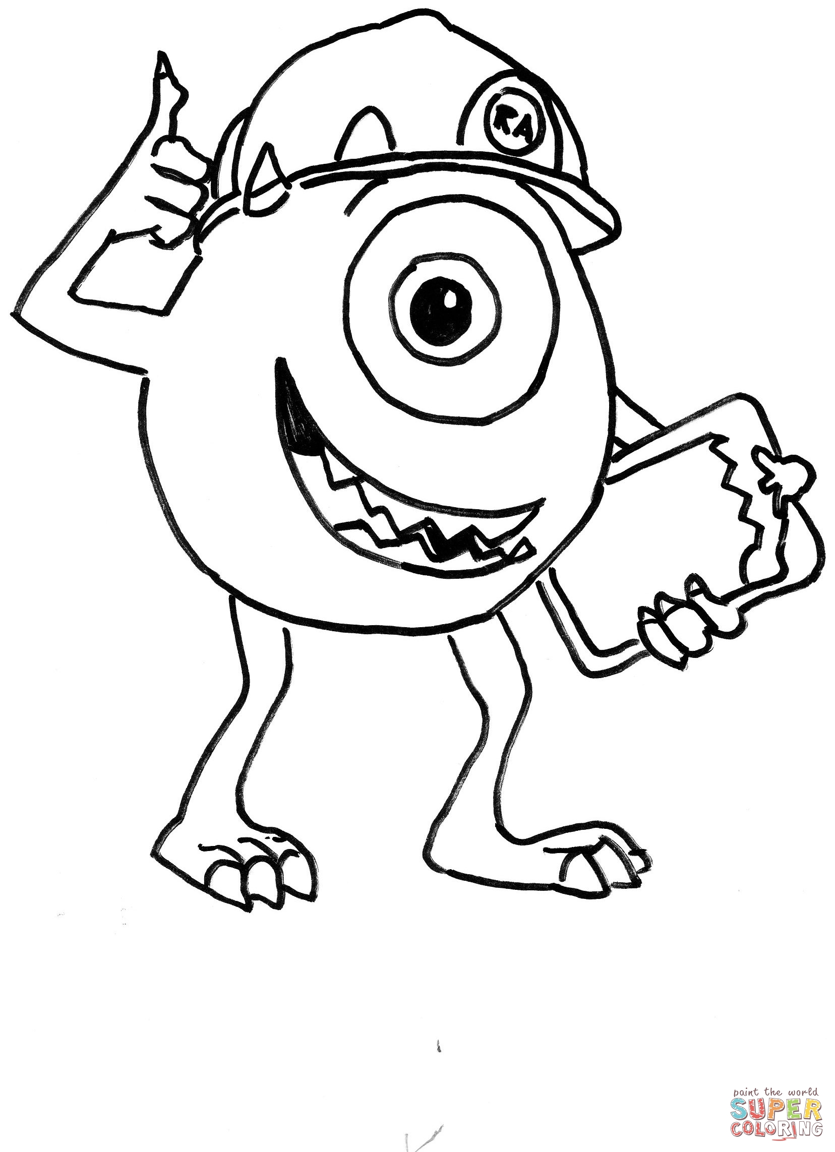 Monster Coloring Pages Printables 141