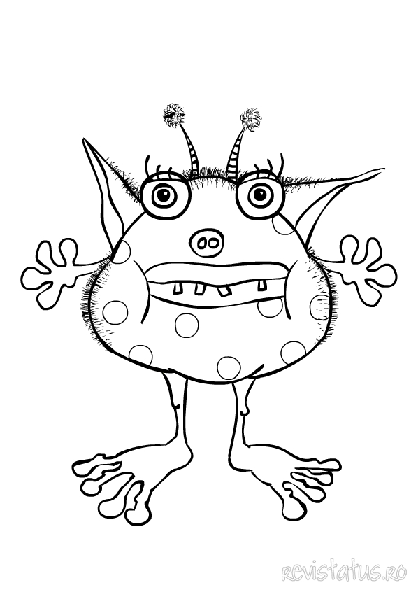 Monster Coloring Pages Printables 65