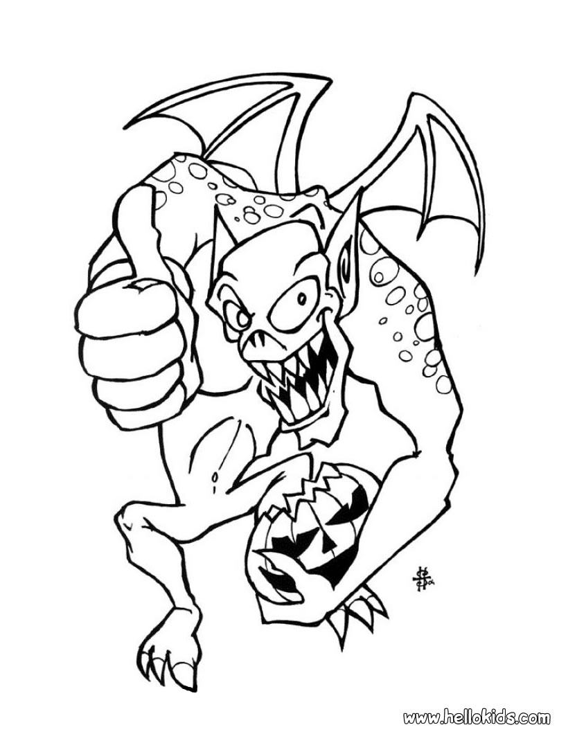 Monster Coloring Pages Printables 66