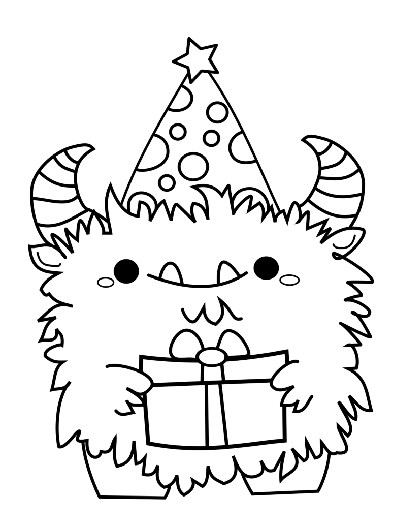 Monster Coloring Pages Printables 68