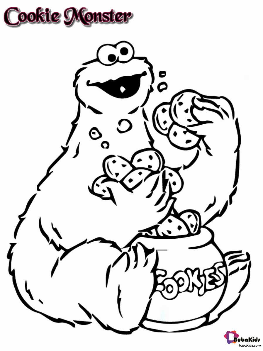 Monster Coloring Pages Printables 71