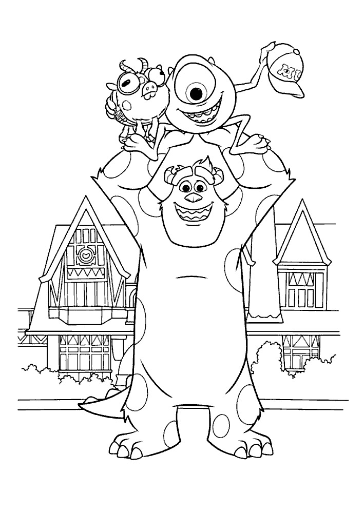 Monster Coloring Pages Printables 72