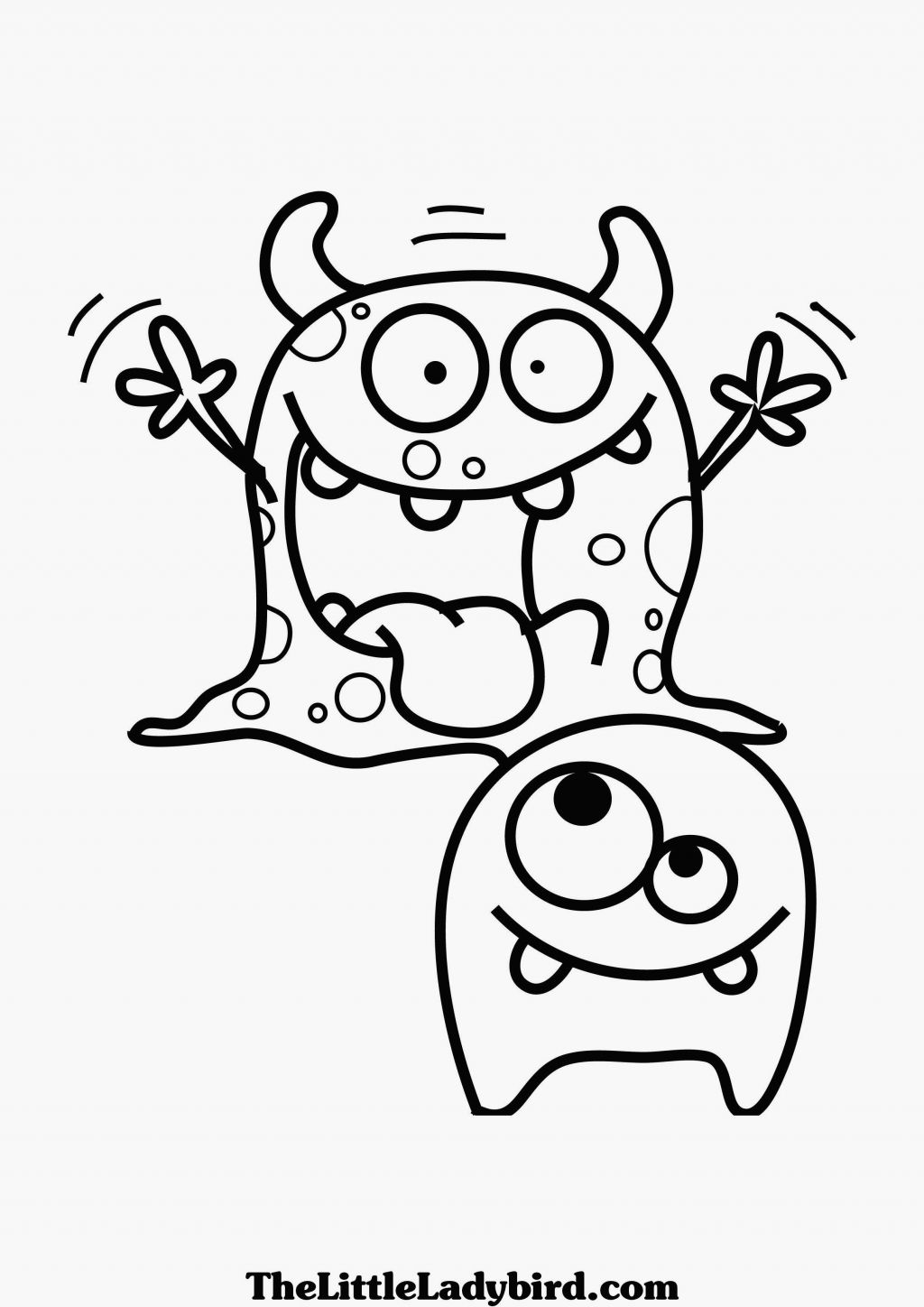 Monster Coloring Pages Printables 80