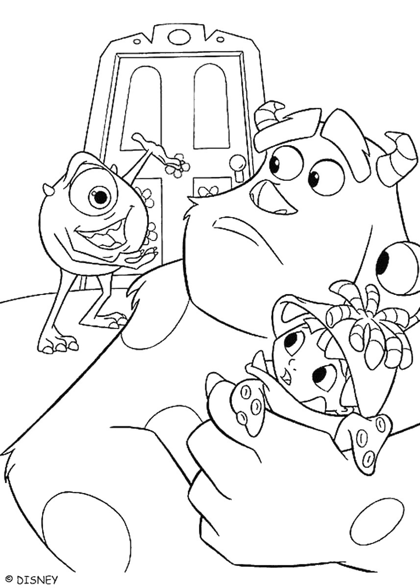 Monster Coloring Pages Printables 82