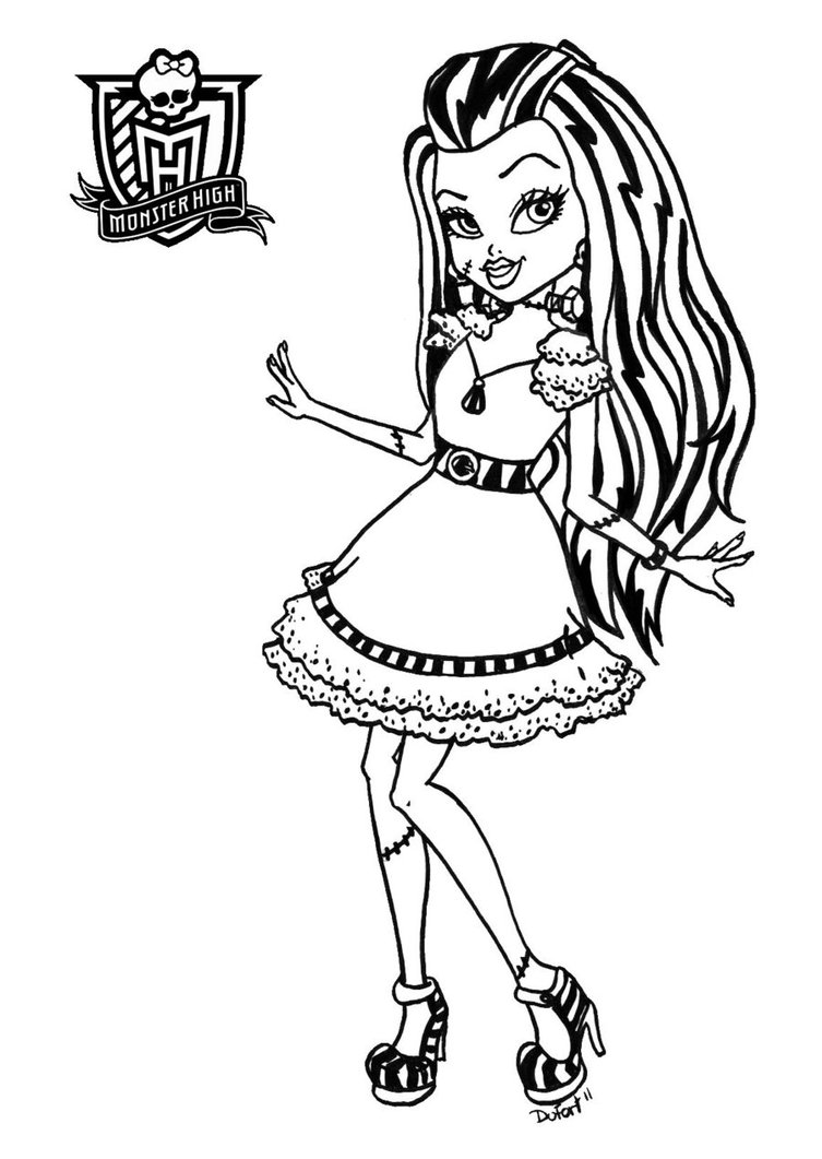 Monster Coloring Pages Printables 84