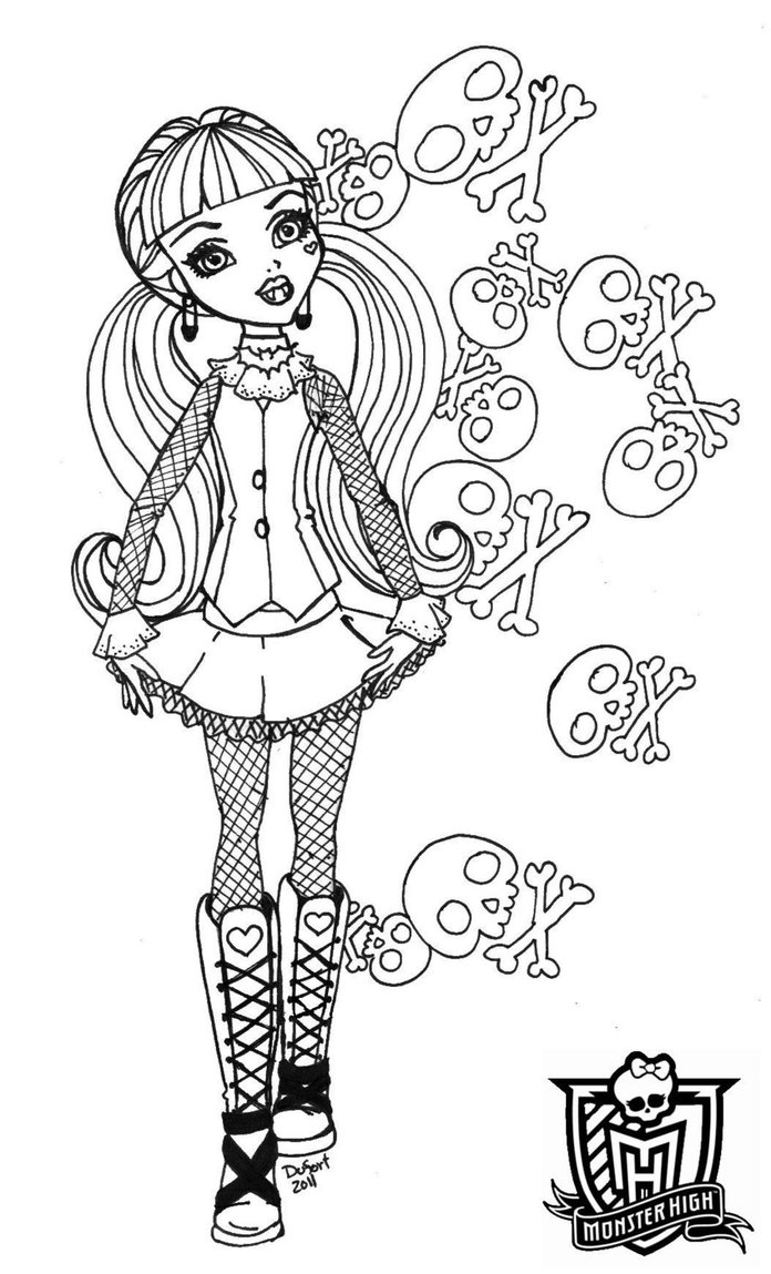 Monster Coloring Pages Printables 87