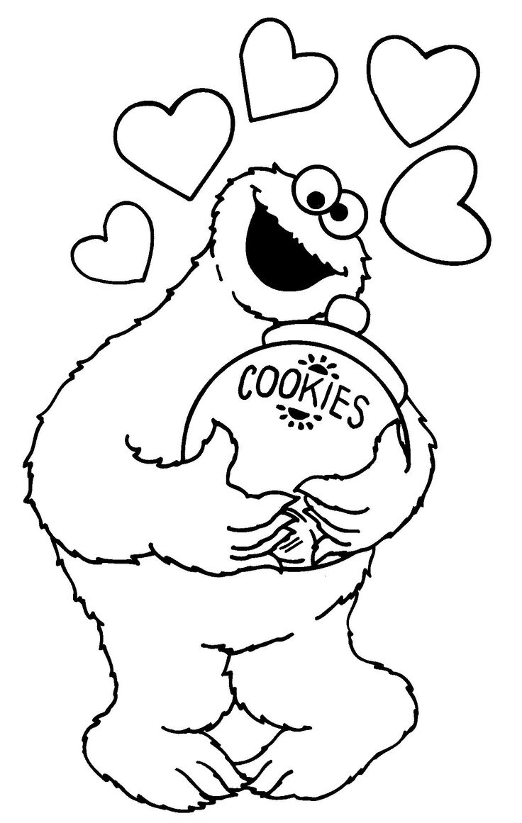 Monster Coloring Pages Printables 91