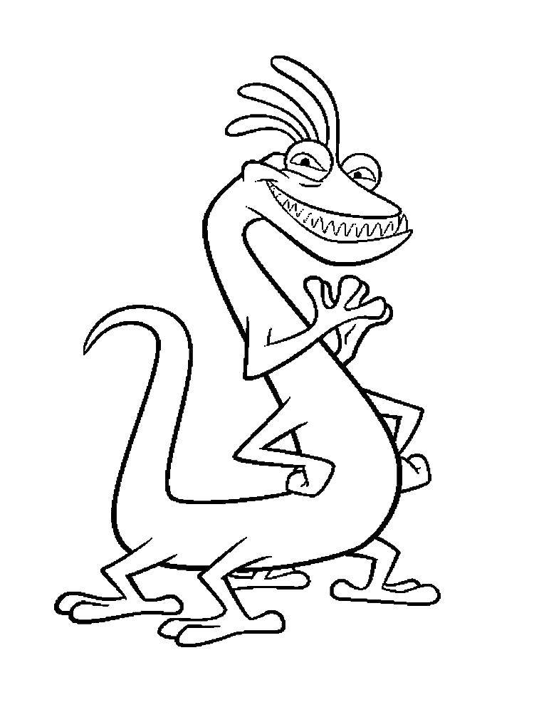 Monster Coloring Pages Printables 93