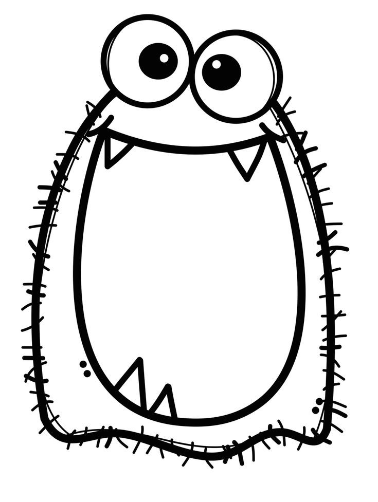 Monster Coloring Pages Printables 97