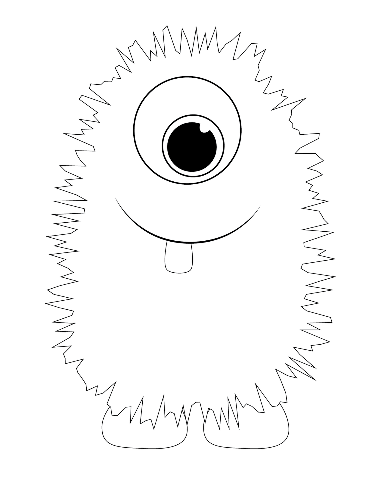 Monster Coloring Pages Printables 98