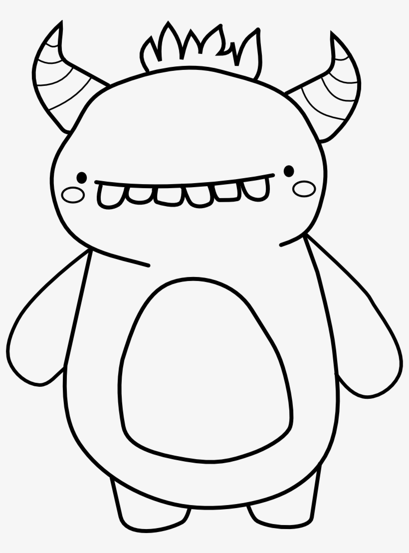 Monster Coloring Pages Printables 99