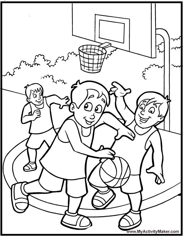 NBA Basketball Coloring Sheets Free Printable 107