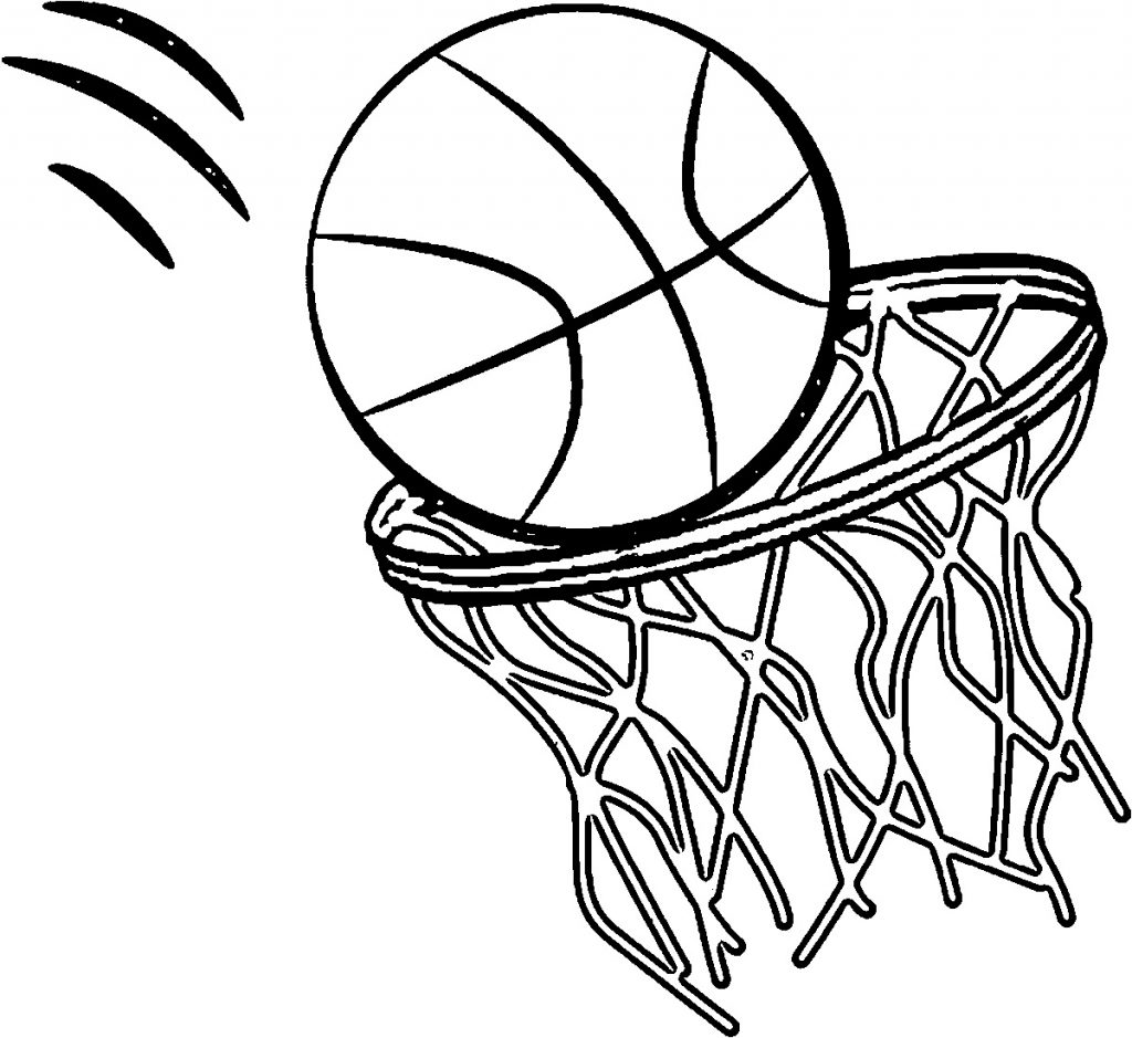 NBA Basketball Coloring Sheets Free Printable 16