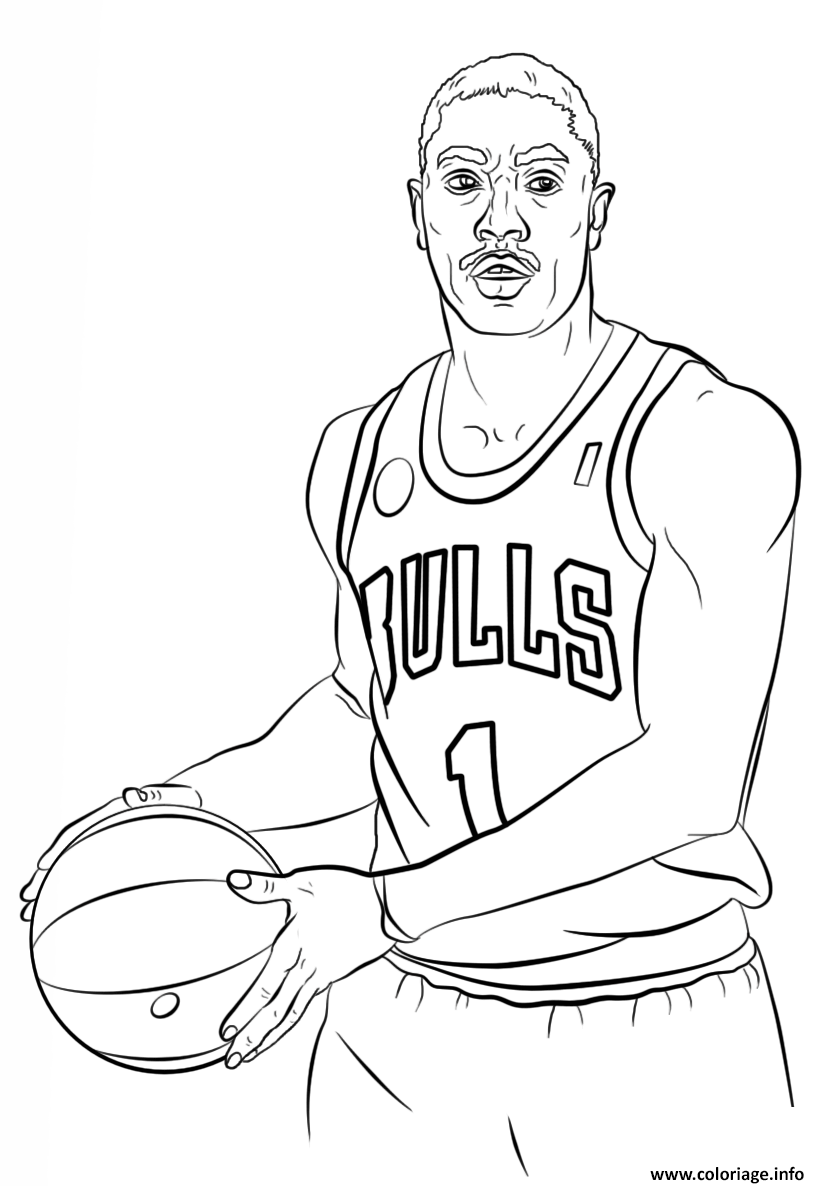 NBA Basketball Coloring Sheets Free Printable 161