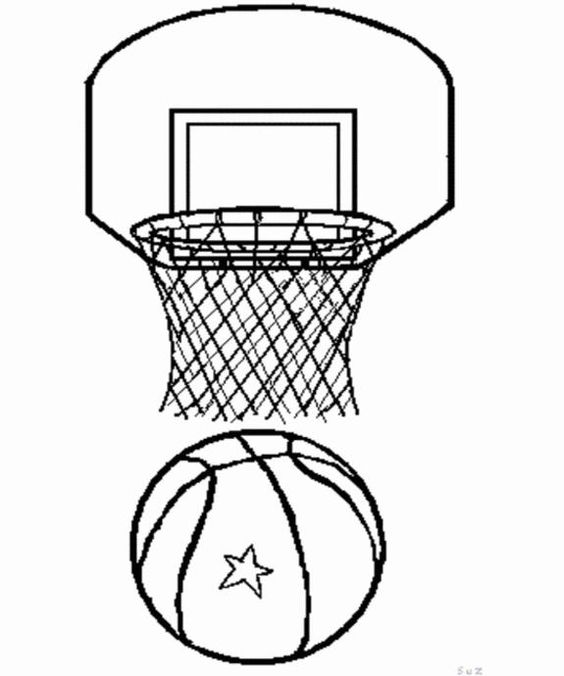 NBA Basketball Coloring Sheets Free Printable 26