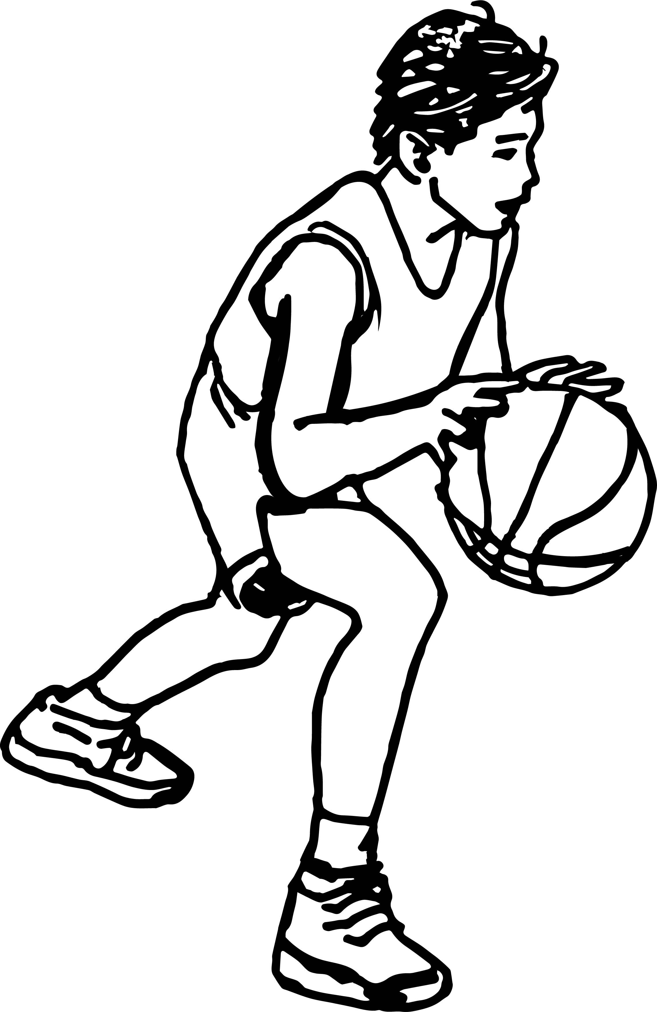 NBA Basketball Coloring Sheets Free Printable 34