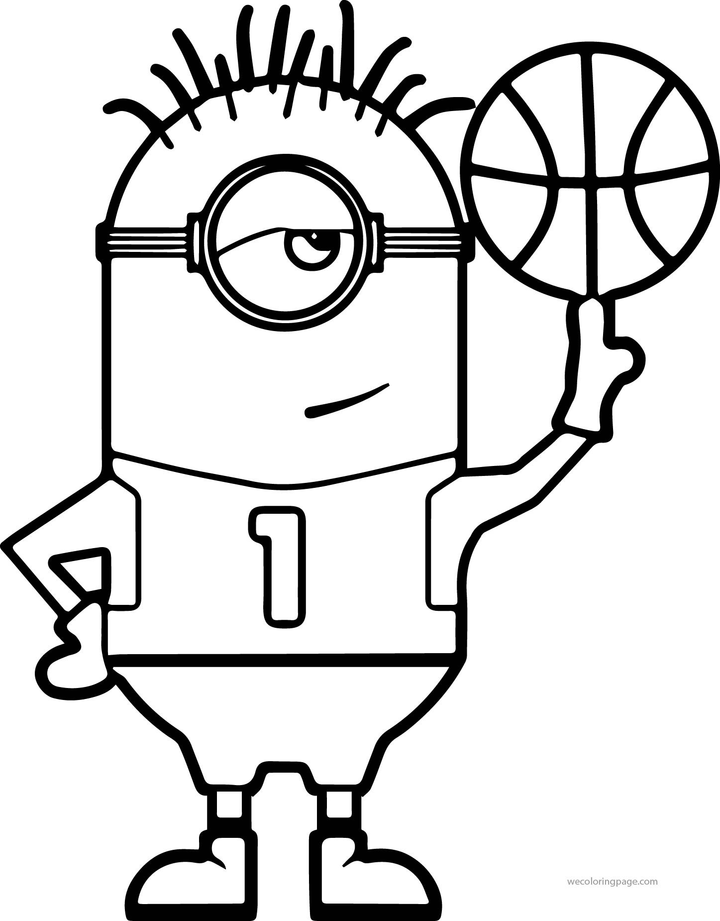 NBA Basketball Coloring Sheets Free Printable 8