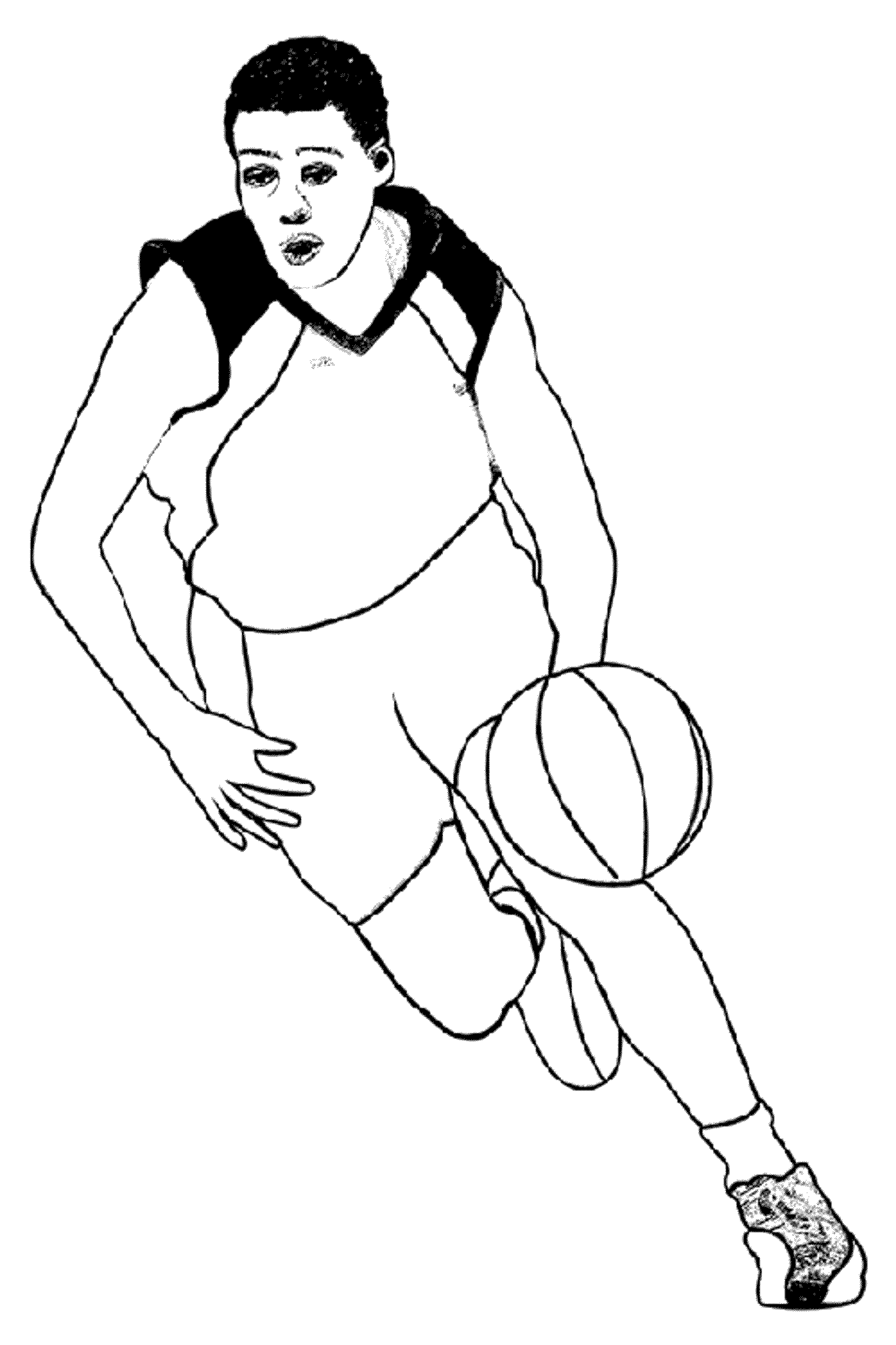 NBA Basketball Coloring Sheets Free Printable 82