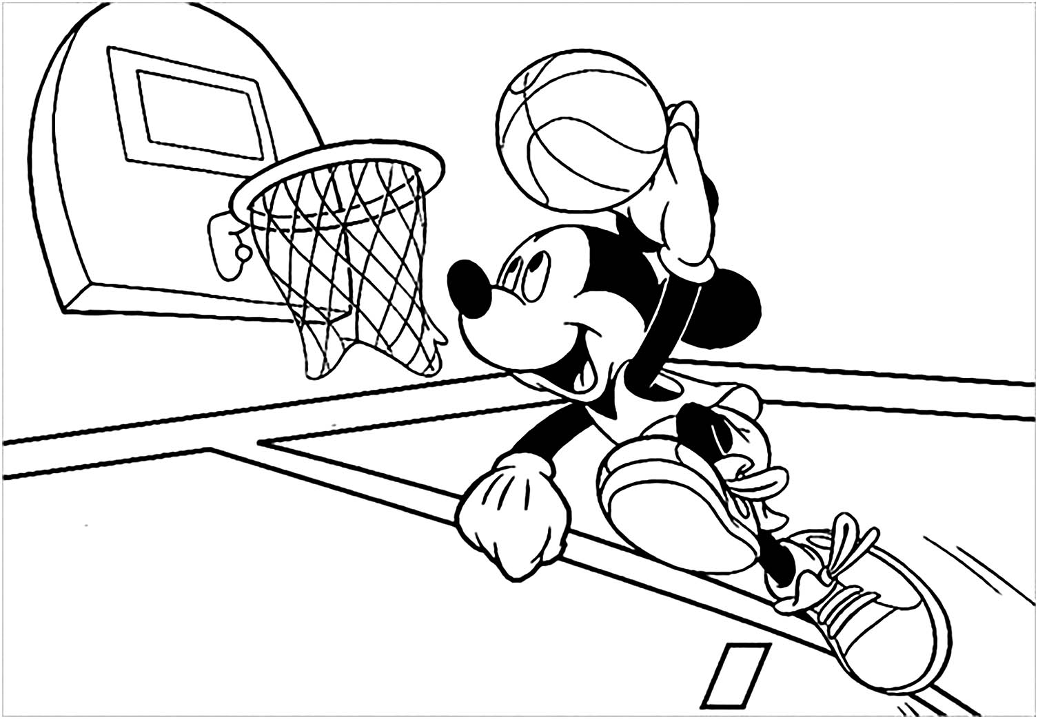 NBA Basketball Coloring Sheets Free Printable 84