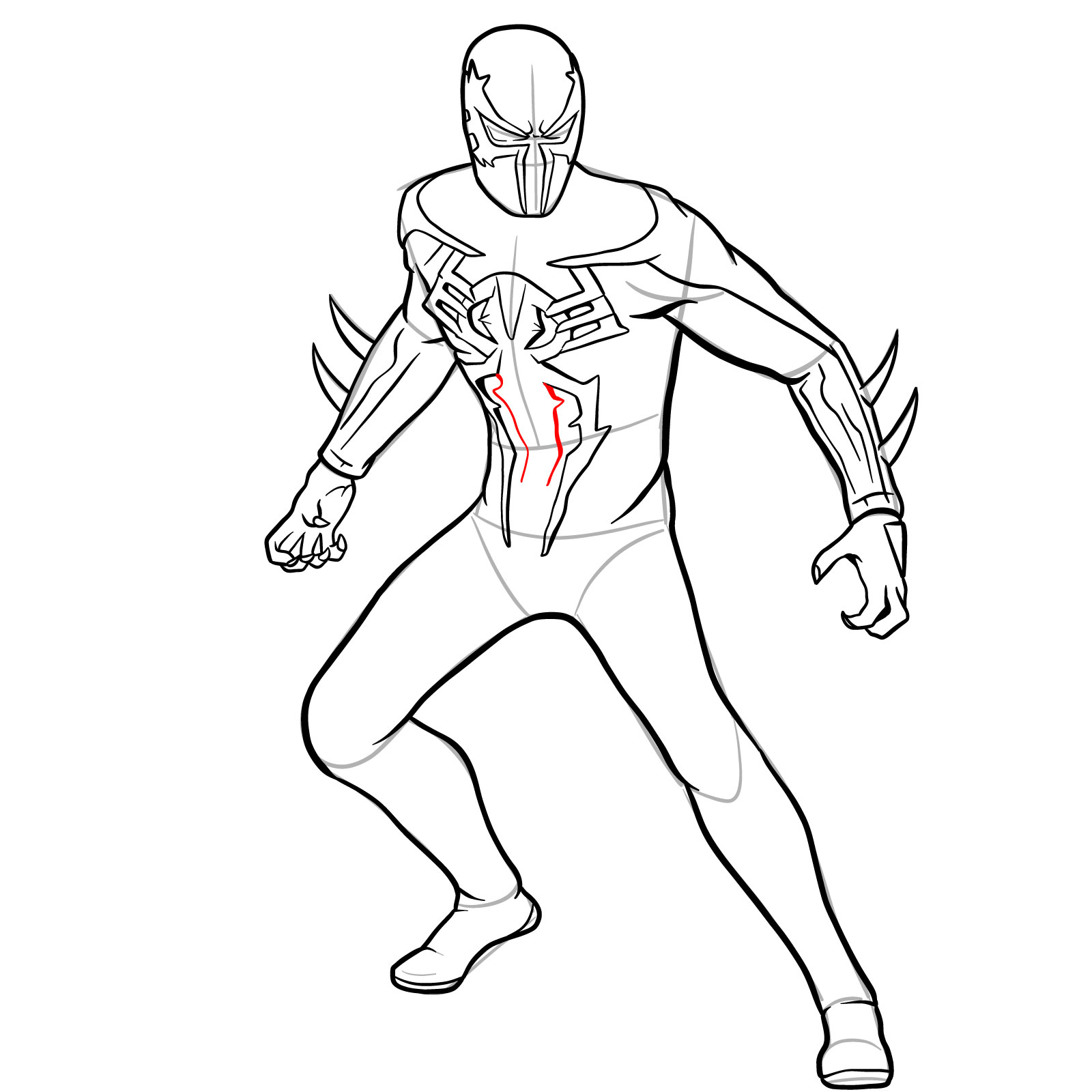 Spider man across the spider verse coloring pages 10