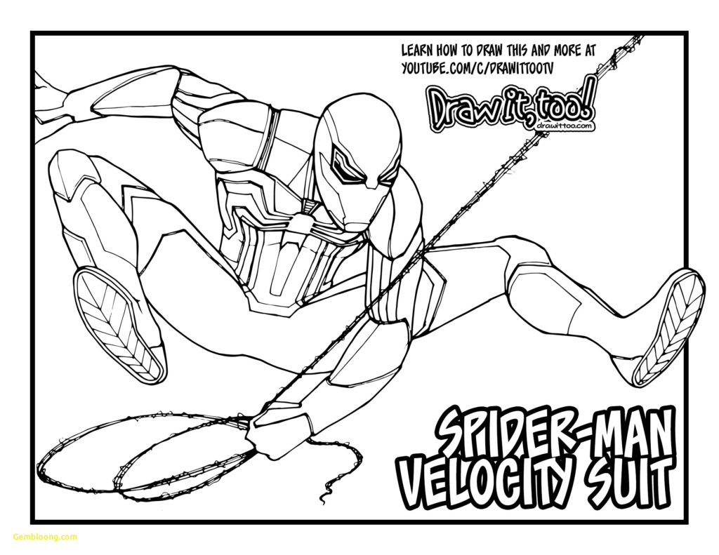 Spider man across the spider verse coloring pages 11