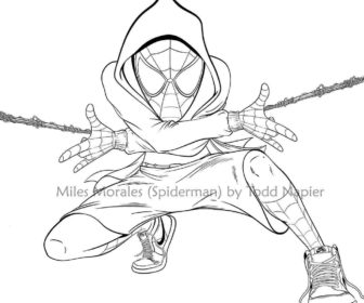 Spider man across the spider verse coloring pages 133