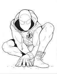 Spider man across the spider verse coloring pages 152