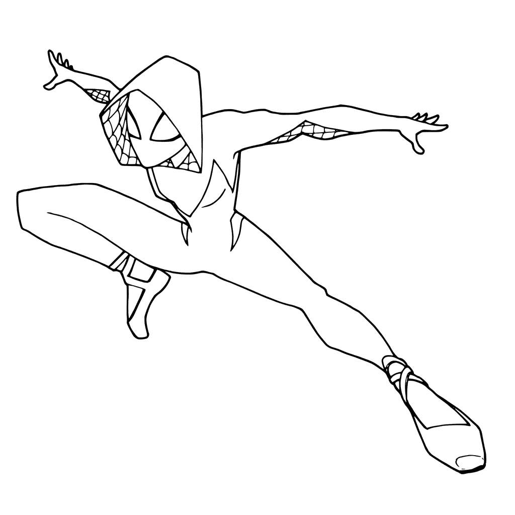 Spider man across the spider verse coloring pages 67