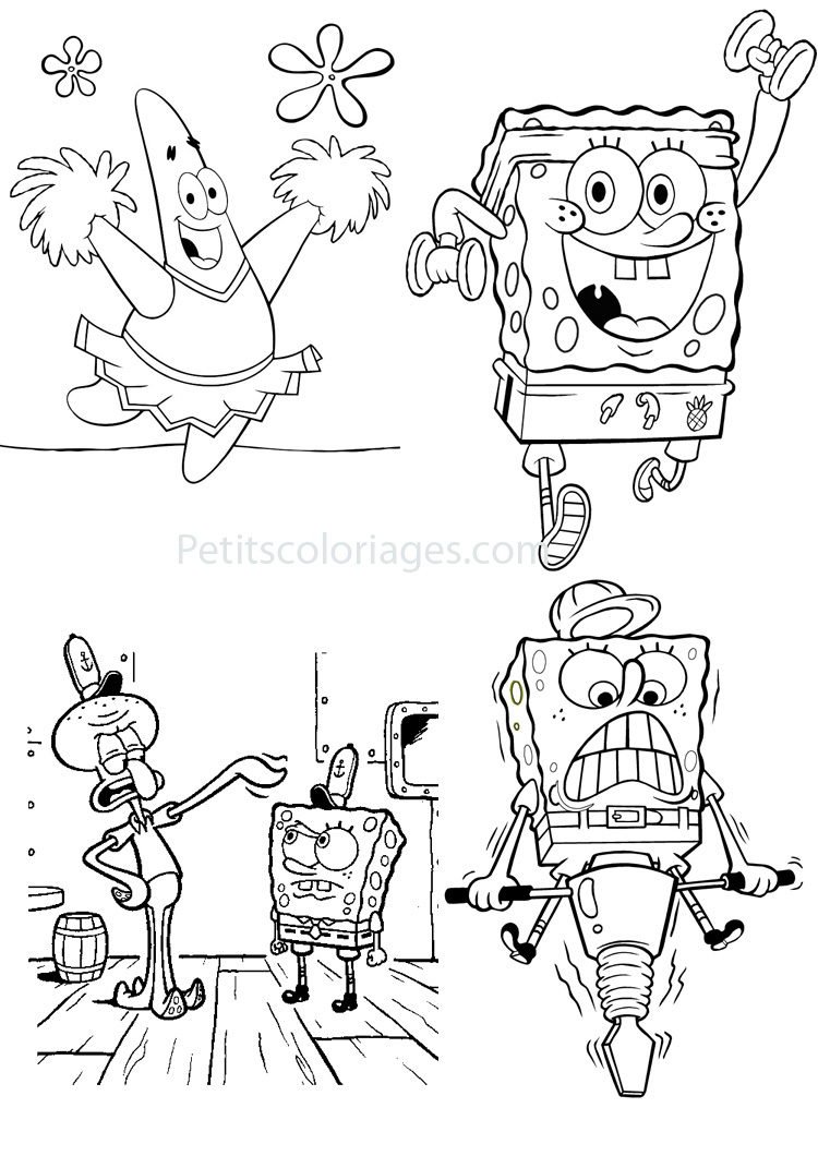 SpongeBob Coloring Pages: 150+ Dive into Fun with SpongeBob Extravaganza 10