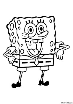 SpongeBob Coloring Pages: 150+ Dive into Fun with SpongeBob Extravaganza 128