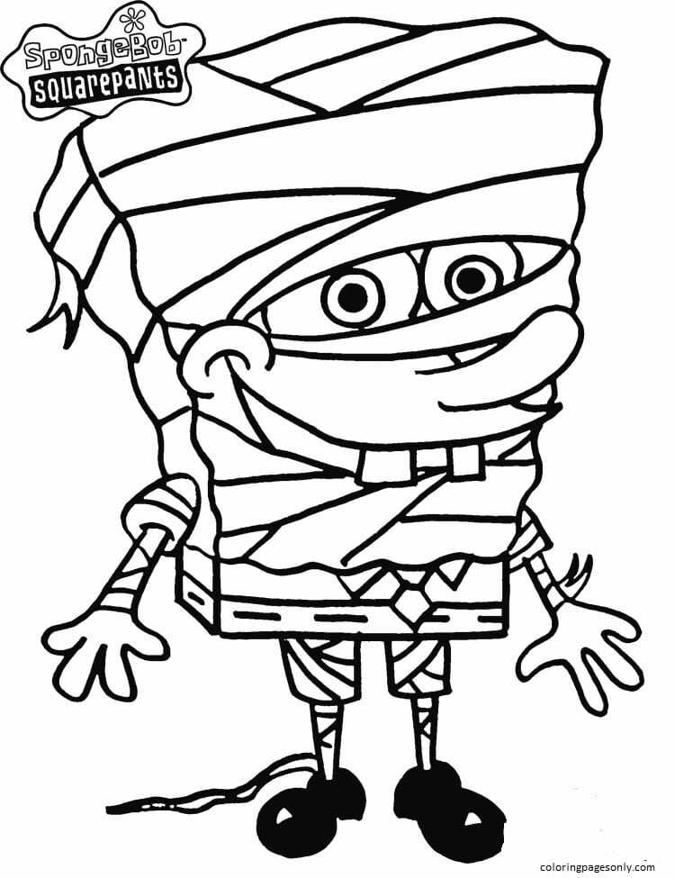 SpongeBob Coloring Pages: 150+ Dive into Fun with SpongeBob Extravaganza 14