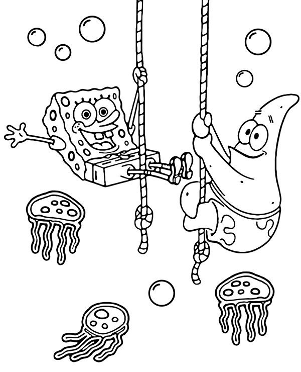 SpongeBob Coloring Pages: 150+ Dive into Fun with SpongeBob Extravaganza 142