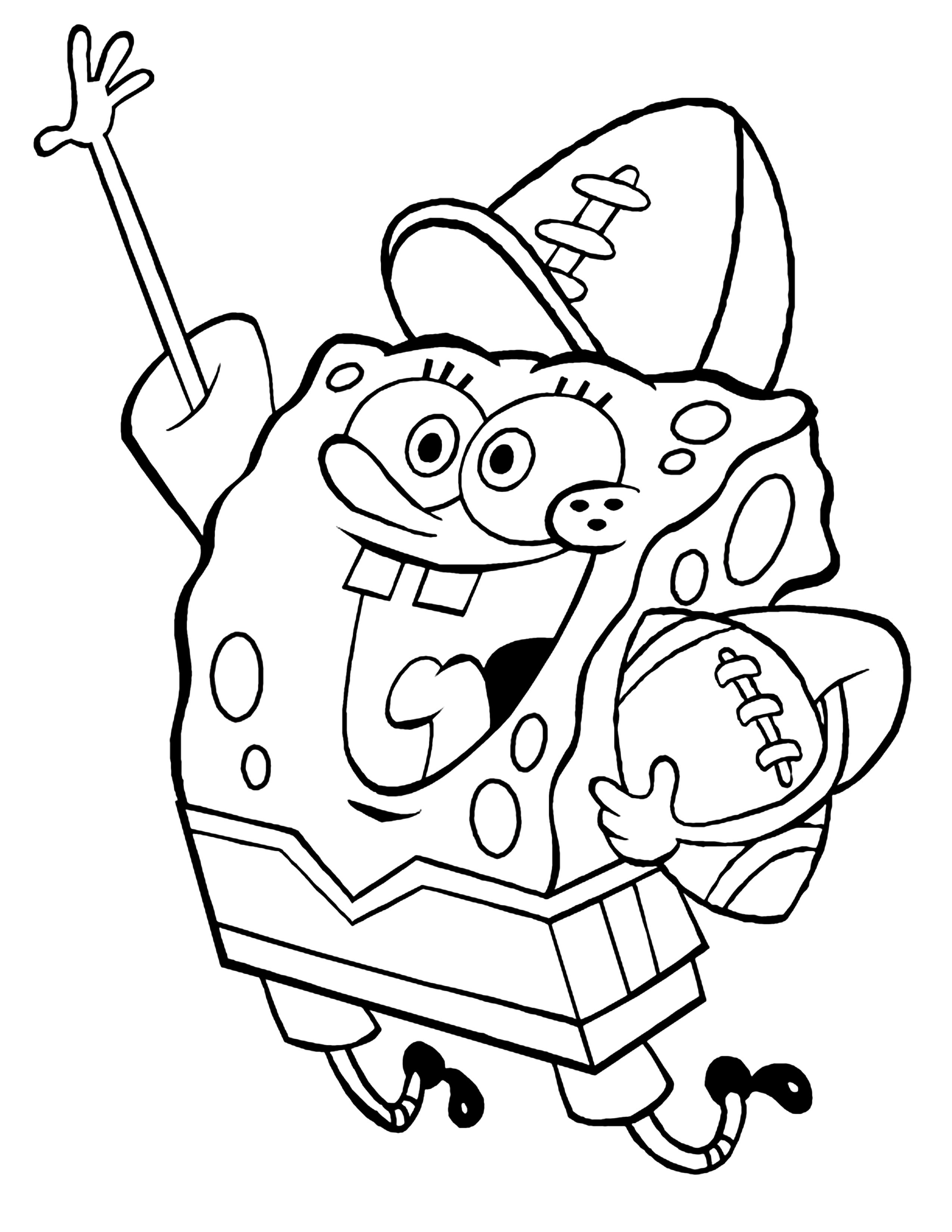 SpongeBob Coloring Pages: 150+ Dive into Fun with SpongeBob Extravaganza 143