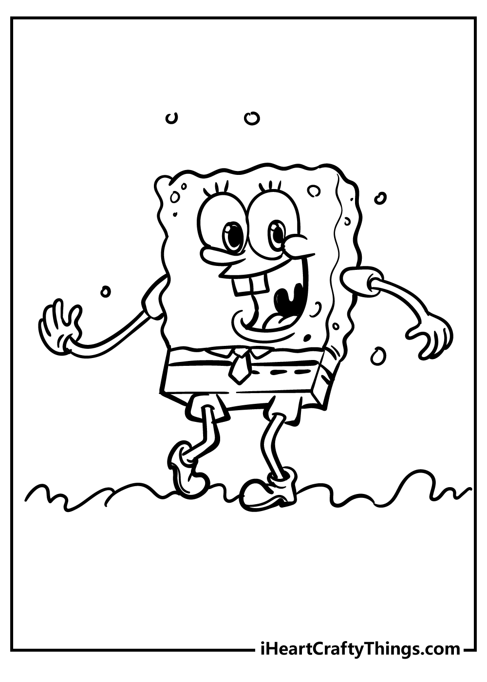 SpongeBob Coloring Pages: 150+ Dive into Fun with SpongeBob Extravaganza 145