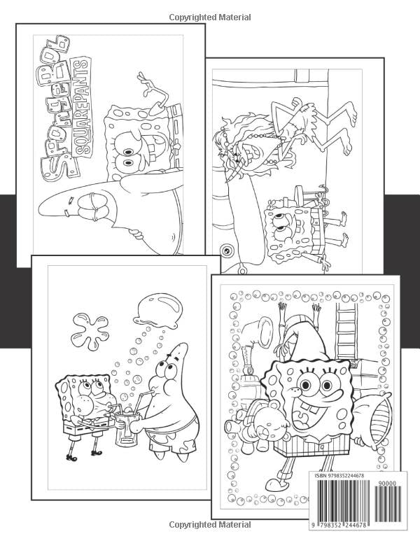 SpongeBob Coloring Pages: 150+ Dive into Fun with SpongeBob Extravaganza 152