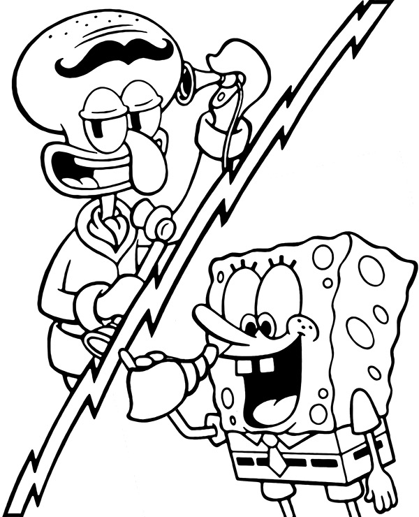 SpongeBob Coloring Pages: 150+ Dive into Fun with SpongeBob Extravaganza 155